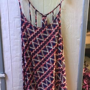 Tank top with strapy back